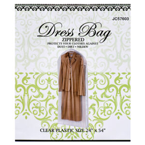 Dress Bag 24" X 53" Deluxe 0.03Mm