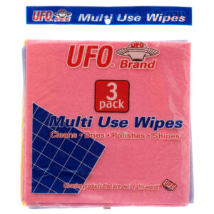 Ufo Wipe 3 Pack Multi Use Assorted Colors