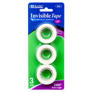 Invisible Tape Refill 3 Pack