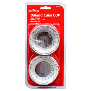Table King Aluminum Baking Cake Cups 50 Count 2.80In