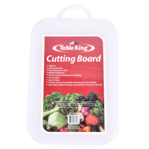 Table King Plastic Square Cutting Board 10.5In X 7.5In