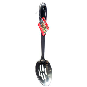 Kt Slotted Spoon Stls With Bakelite Handle
